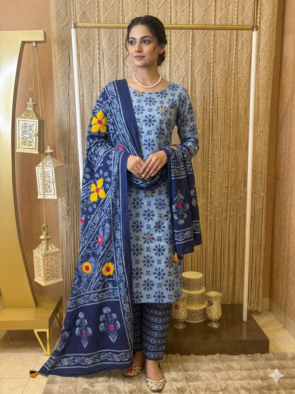 Pure Cotton Suit