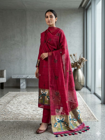 Khadi Cotton Suit