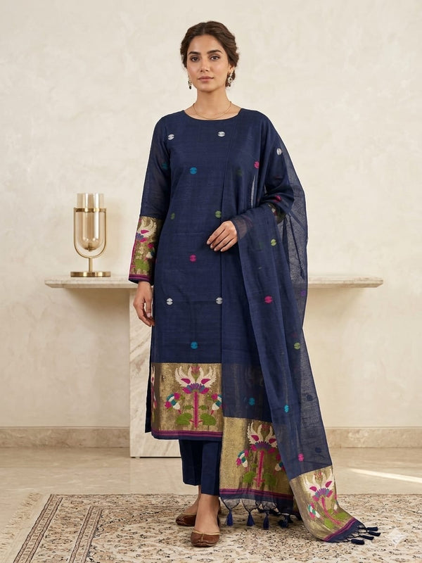Khadi Cotton Suit