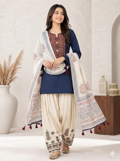 Elegant Cotton Suit