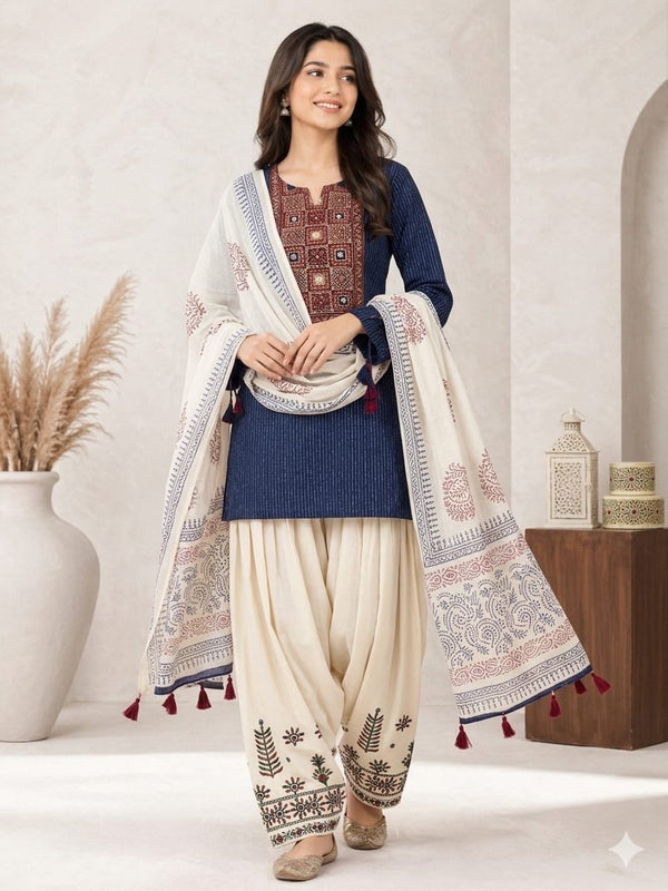 Elegant Cotton Suit