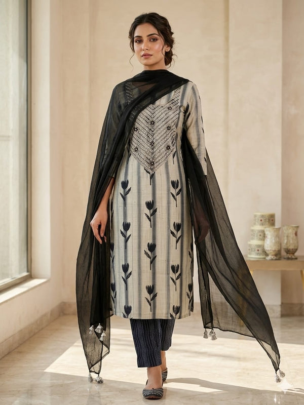 Elegant Cotton Suit
