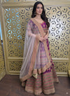Purple Elegant Lehanga Set