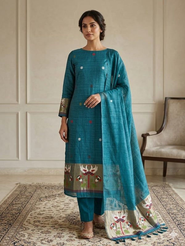 Khadi Cotton Suit