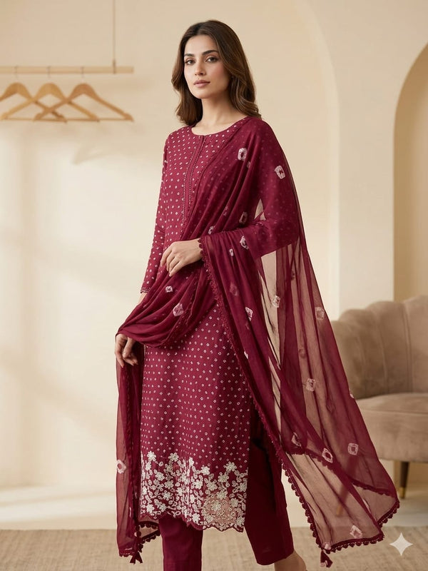 Zam Cotton Suit
