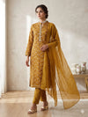 Mustard Cotton Suit
