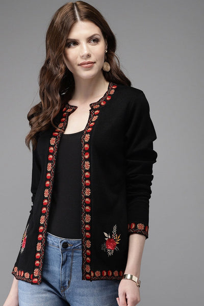 Boho Embroidered Jacket