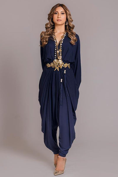 Contemporary Draped Jumpsuit