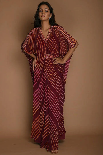 Bohemian Tie-Dye Kaftan